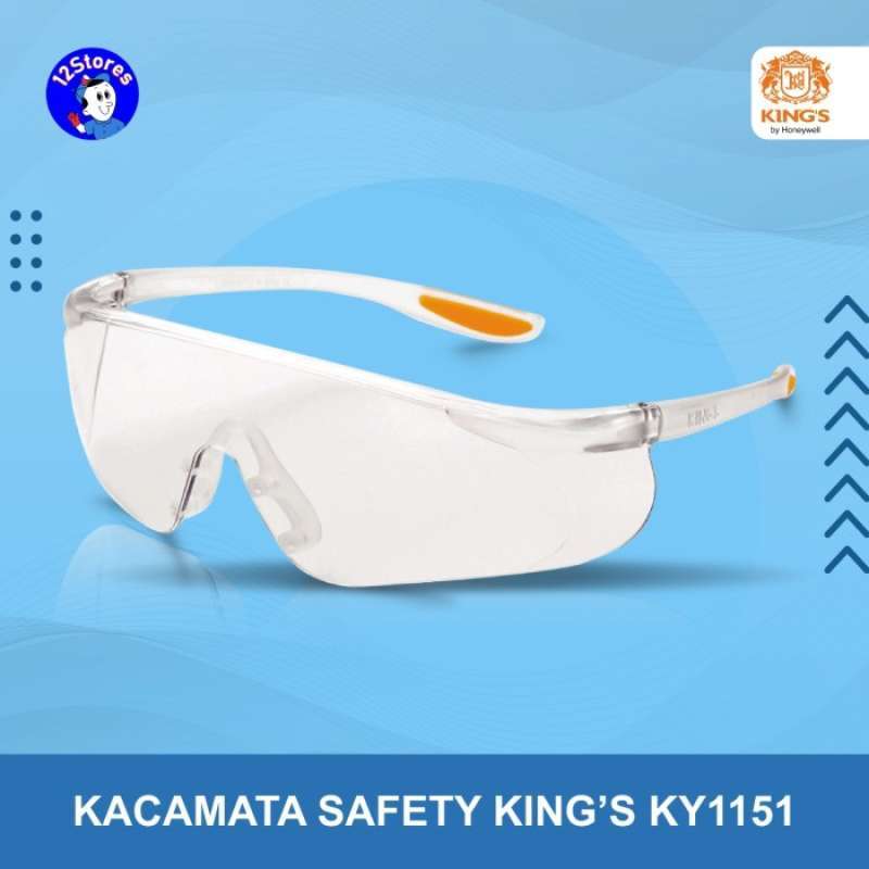 Promo KING'S Kacamata Safety KY1151 Diskon 35 di Seller Hattiee Shop