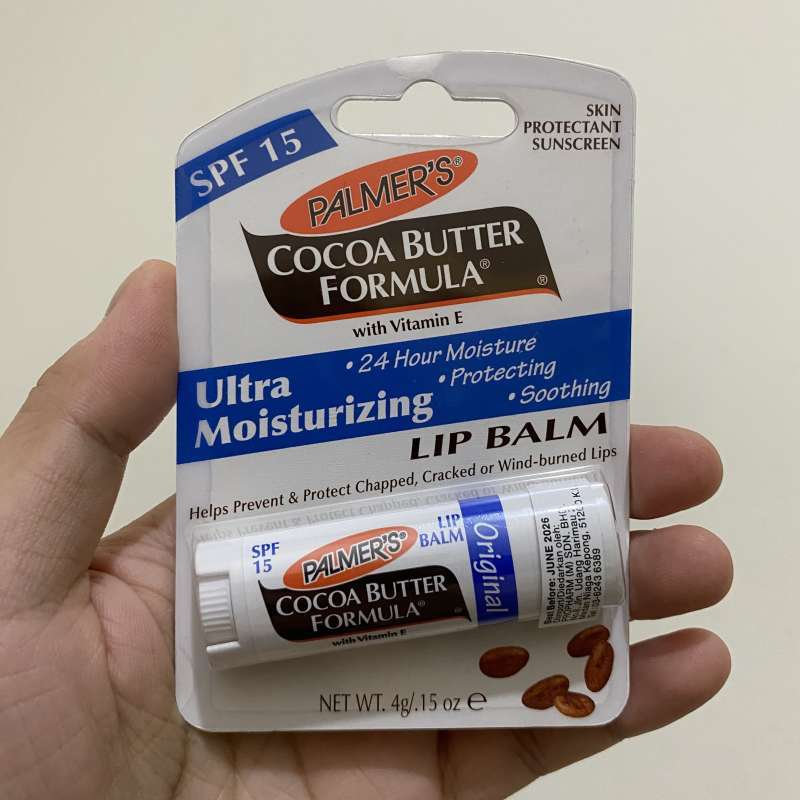Jual [IMPORT] PALMER'S Cocoa Butter Formula with Vitamin E Lip Balm SPF