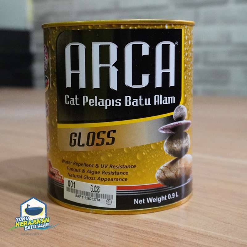 Promo Arca Coating Cat Pelapis Batu Alam Gloss Multicolor Diskon 17