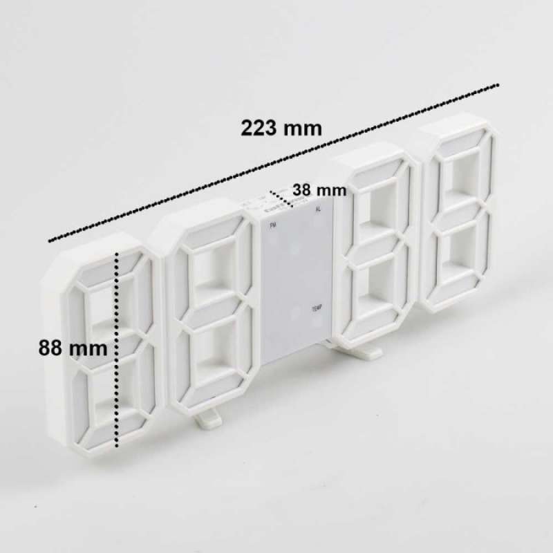 Promo Jam Dinding Digital tempel jam Meja aesthetic dekorasi kamar LED