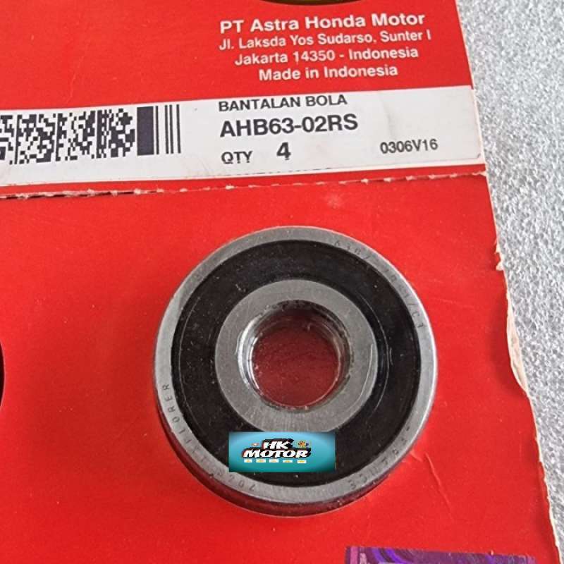 Jual Bearing / Lahar AHB 6302RS Roda Belakang Verza, Mega Pro Tiger