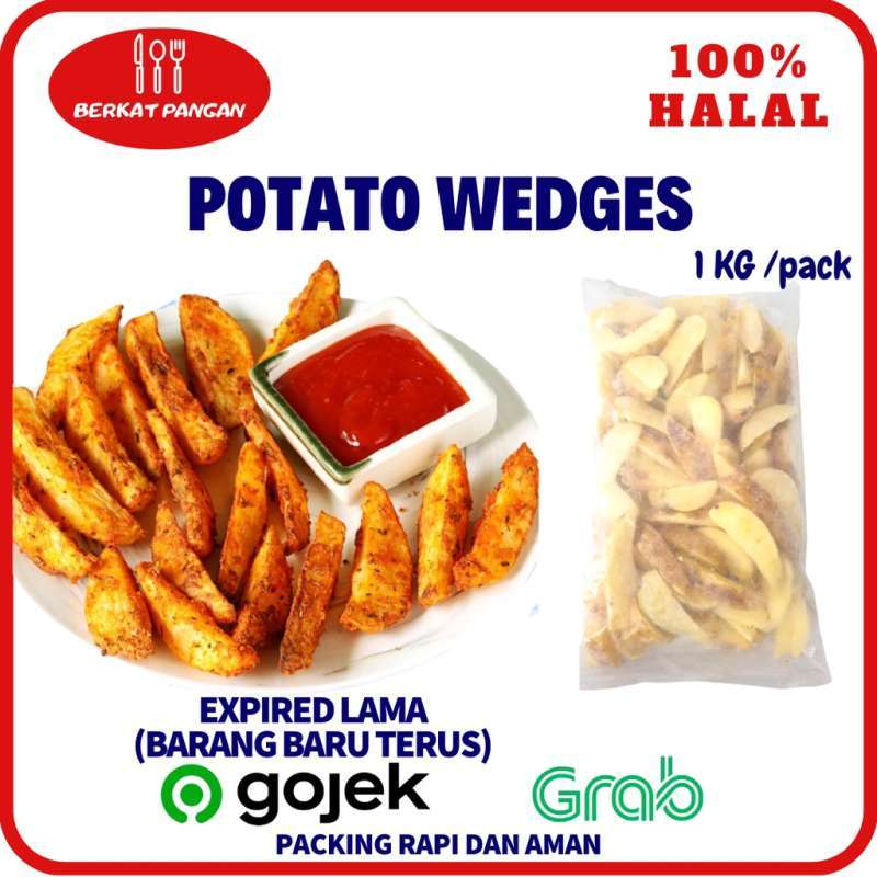 Jual Kentang Goreng Potato Wedges 1 kg di Seller Berkat Pangan Kota