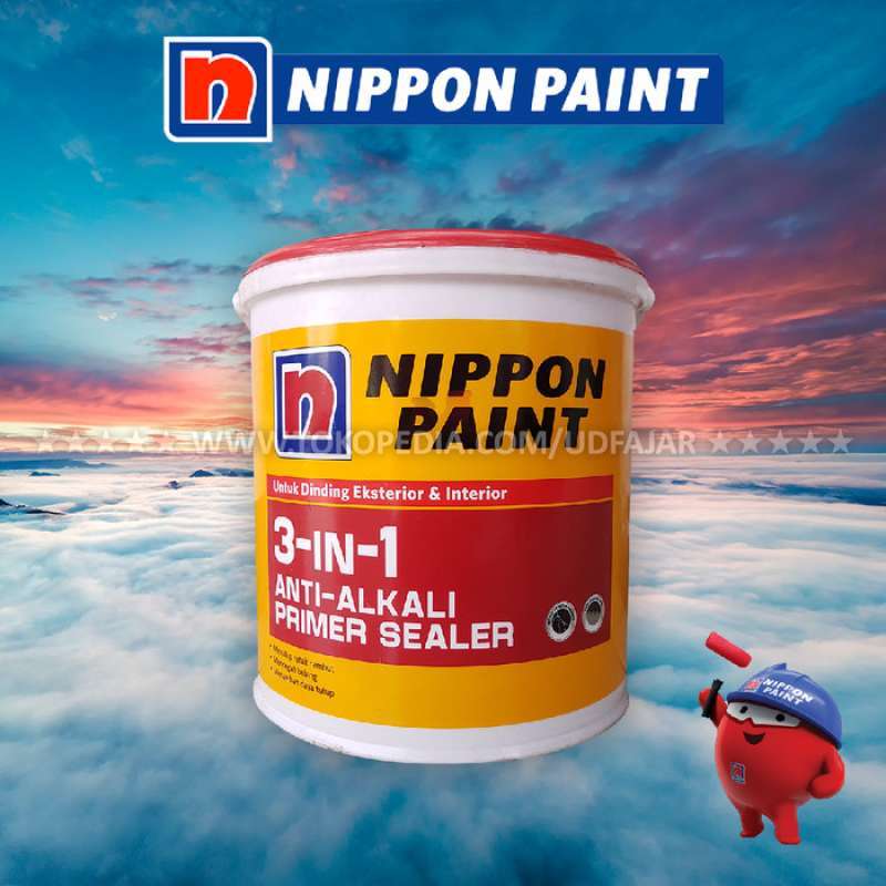 Promo Nippon 3 In 1 Anti Alkali Primer Sealer 2,5L / Cat Dasar