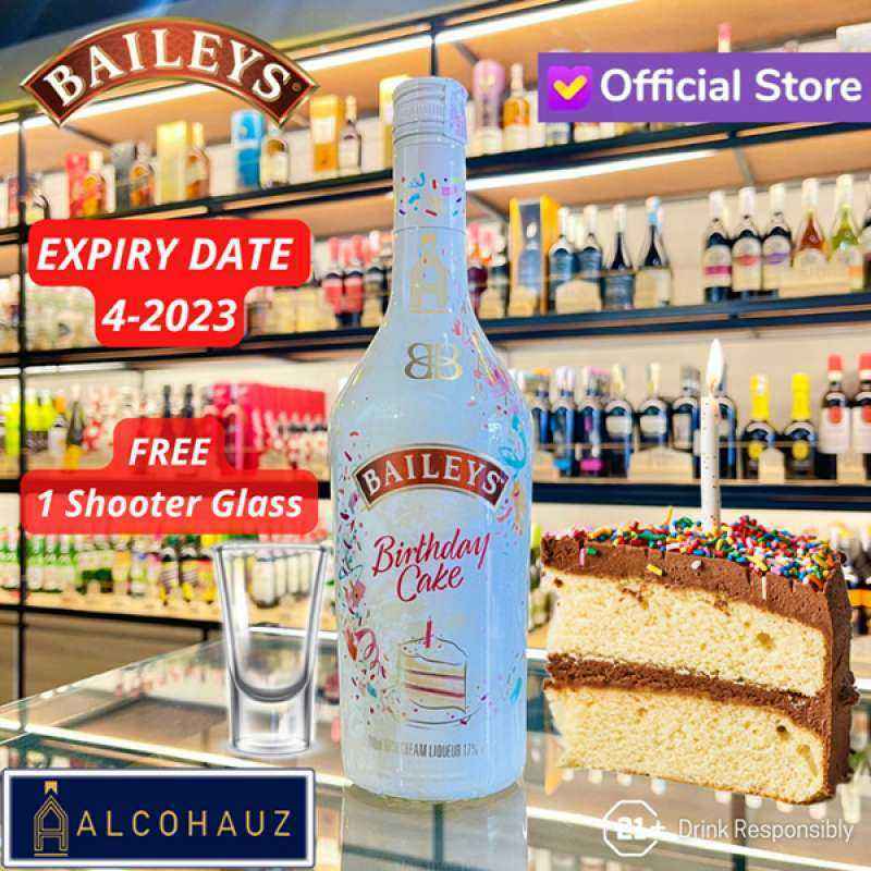 Jual ORIGINAL Baileys Birthday Cake 700ml Bailey's Baylis Irish Cream