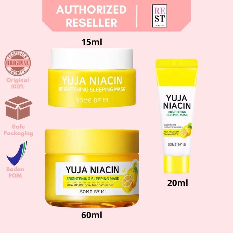 Jual SOMEBYMI BPOM Some by mi YUJA NIACIN BRIGHTENING SLEEPING MASK