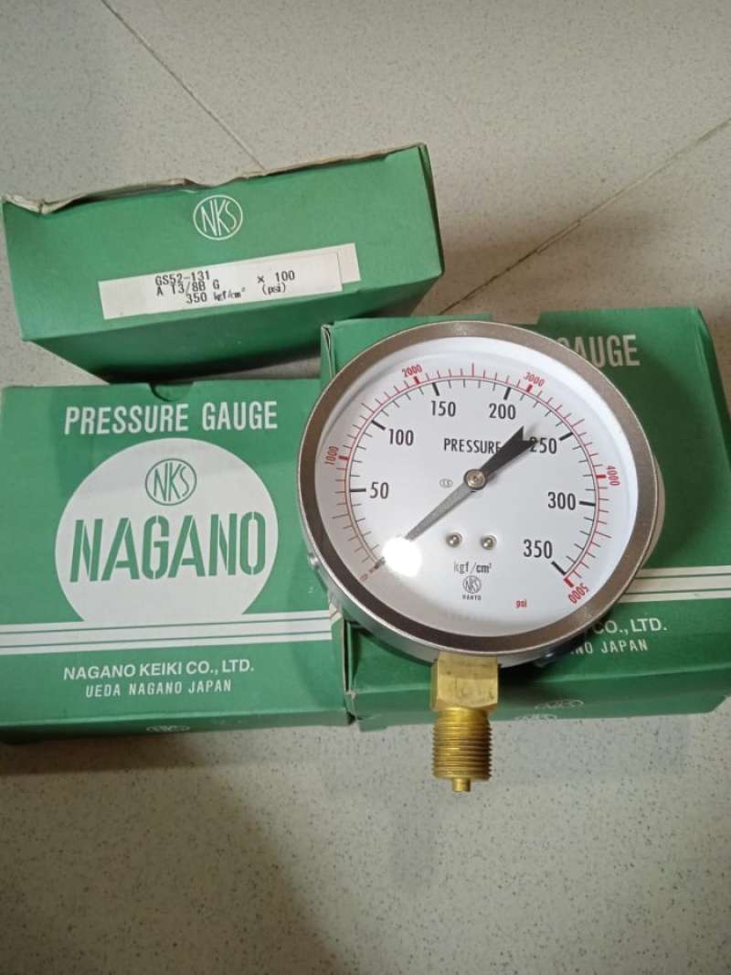 Promo Nagano Keiki Pressure Gauge Diskon 11 Di Seller Odettee Shop