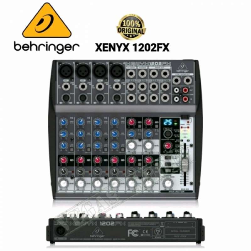 Promo Behringer Xenyx 1202Fx Mixer Audio 12 Channel Diskon 14 di