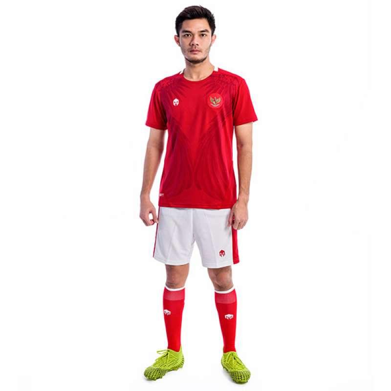 Jual MILLS SPORT Timnas Indonesia Home Replica Version Jersey Sepakbola