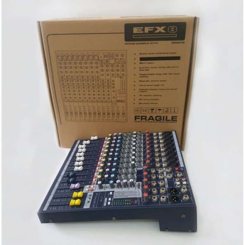 Promo Mixer Soundcraft Efx8 Mixer 8Channel Diskon 15 di Seller