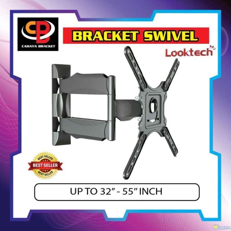 Promo Bracket Tv Swivel 55 50 49 43 32 Inch / Breket Tv Led Lengan