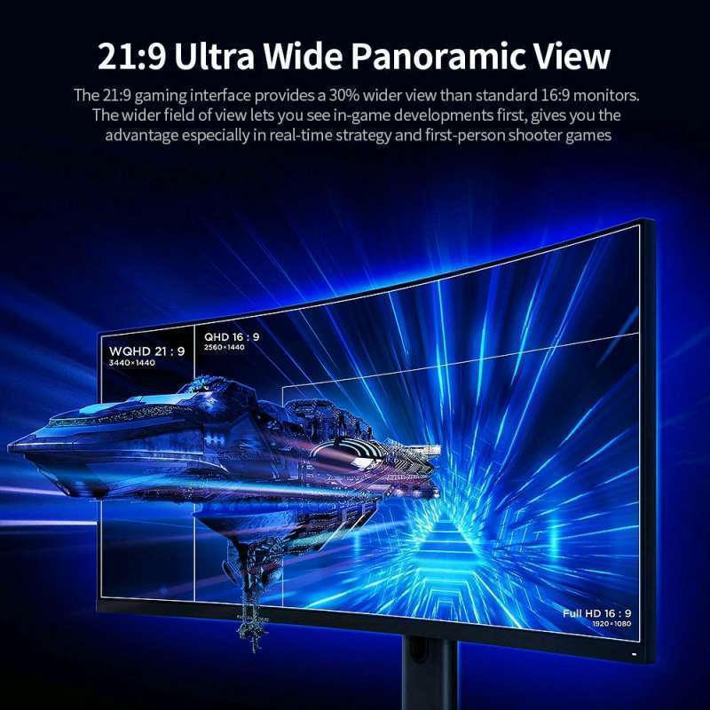 Jual Monitor Xiaomi Mi Curved Gaming 34 Inch Ultra Wide - Garansi Resmi ...