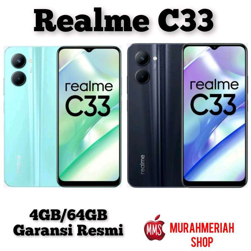 Jual Realme c33 4/64Gb Garansi Resmi - Blue di Seller MurahMeriah Shop ...