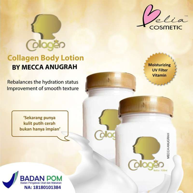 Jual ASLI Mecca Anugrah Collagen Body Lotion by SYB Original 100