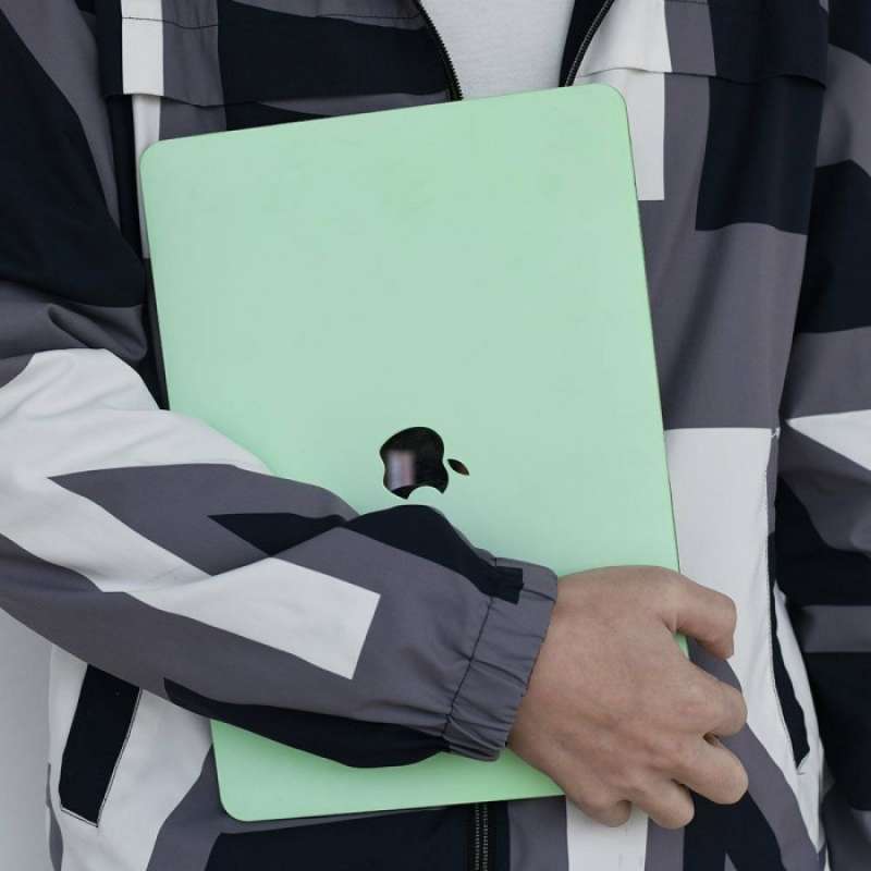 Promo Case Macbook Soft Pastel Green Air M1 Pro M1 Cover Macbook Case