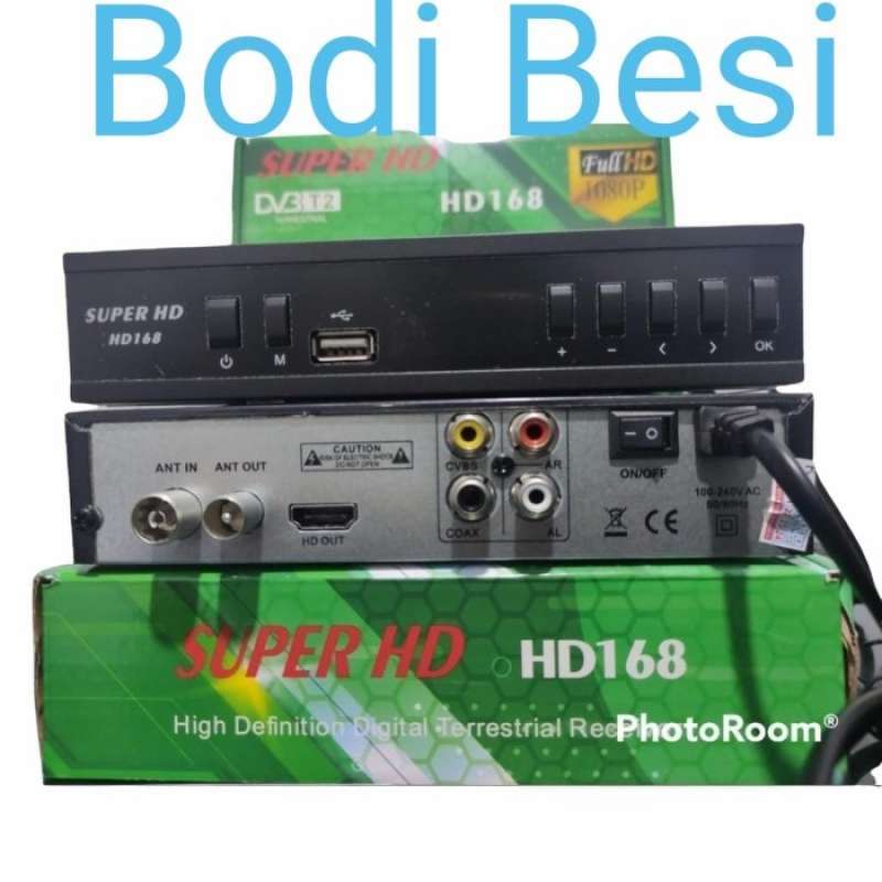 Jual Set Top Box DVBT2 Super HD 168 Optus untuk siaran tv digital TV Tabung di Seller REGSTORE