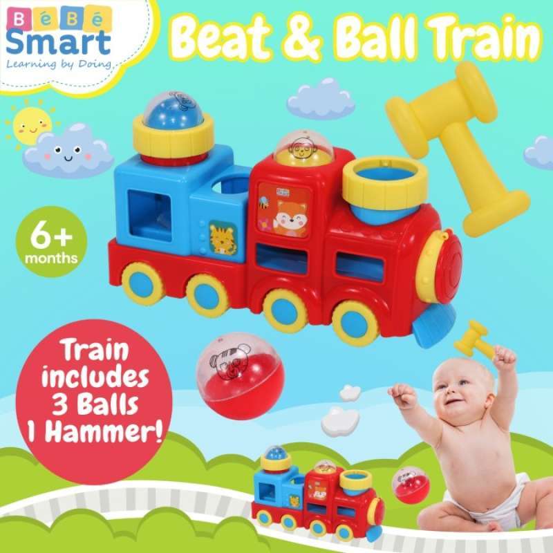 Promo Bebe Smart - Beat & Ball Train Diskon 23% di Seller Mainmain ...