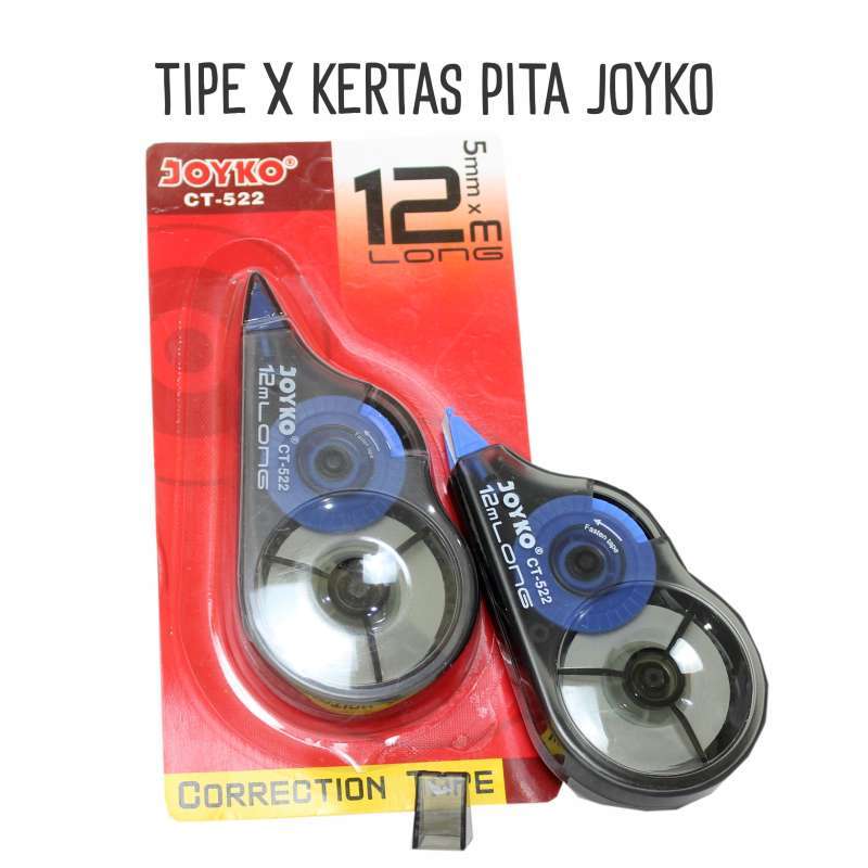 Jual Tipex kertas / correction tape/ Tipex Joyko / Tipex Roll Joyko CT