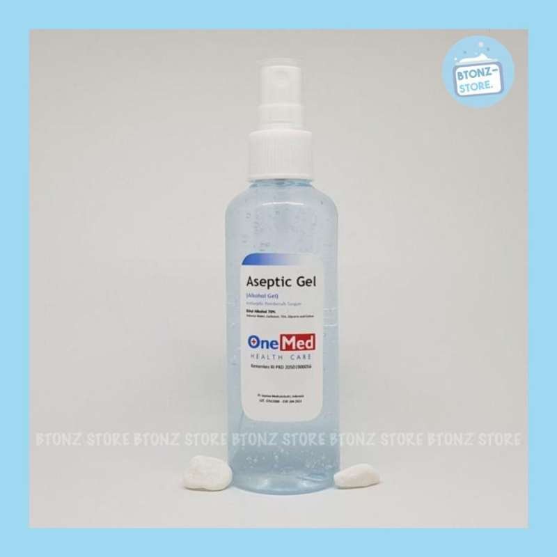 Jual Hand Sanitizer Spray OneMed Aseptic Gel 100 ml Original New Normal