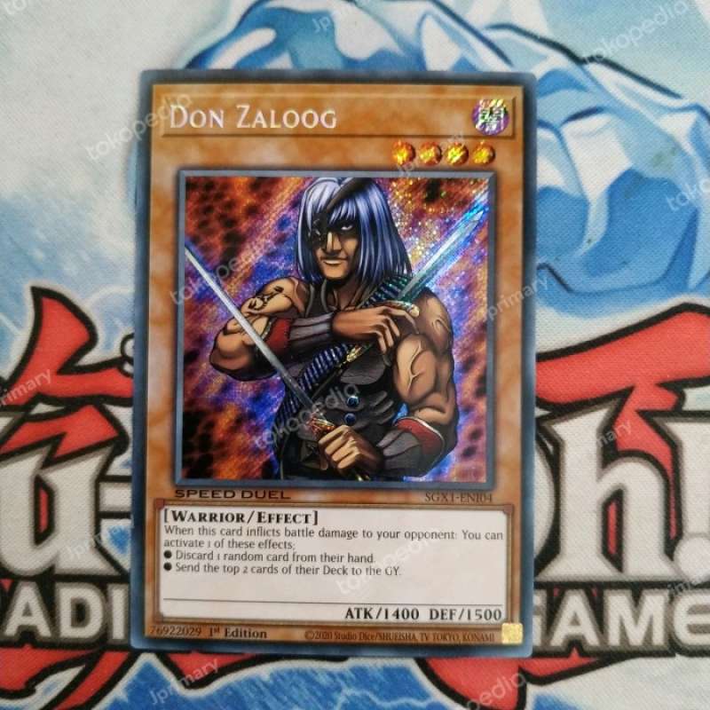 Yu-gi-oh! Don Zaloog SGX1-FRI04 segreto raro