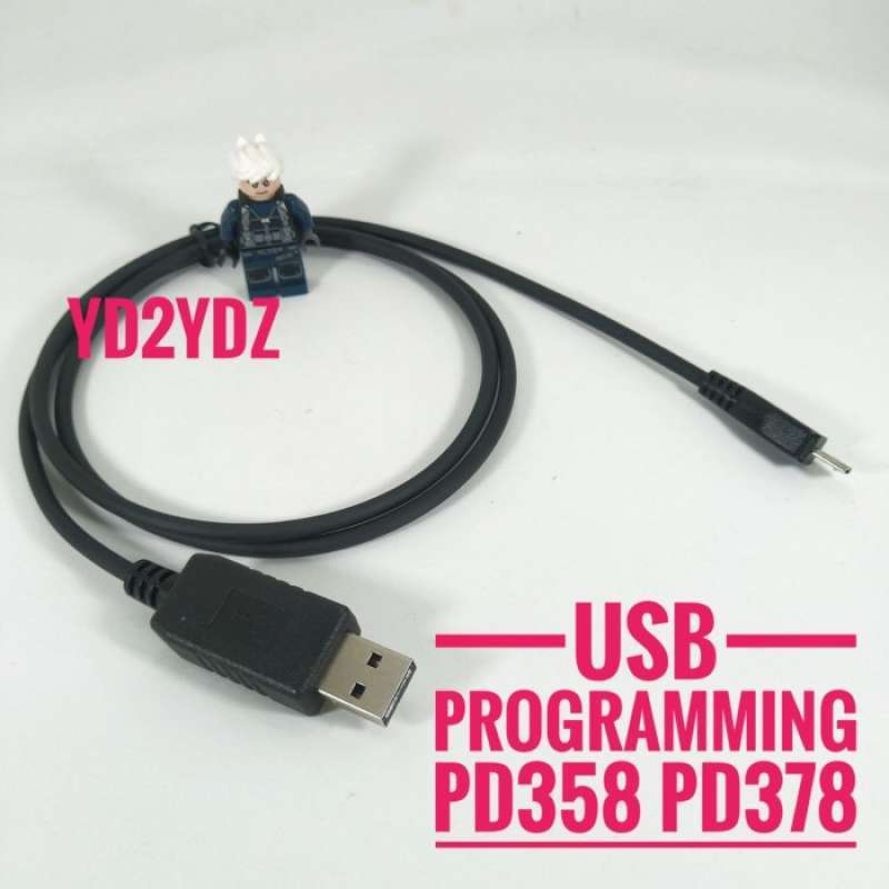 Jual hytera pc69 programming cable kabel usb program hyt pd358 pd368