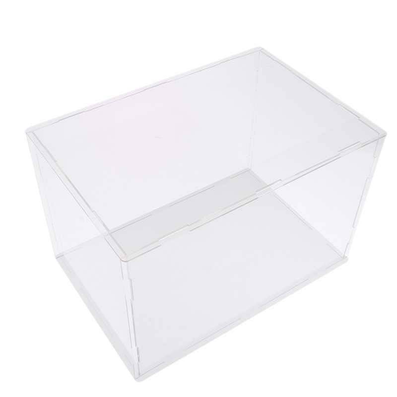 Jual OEM Transparent Acrylic Display Case Tray Dustproof Storage Show
