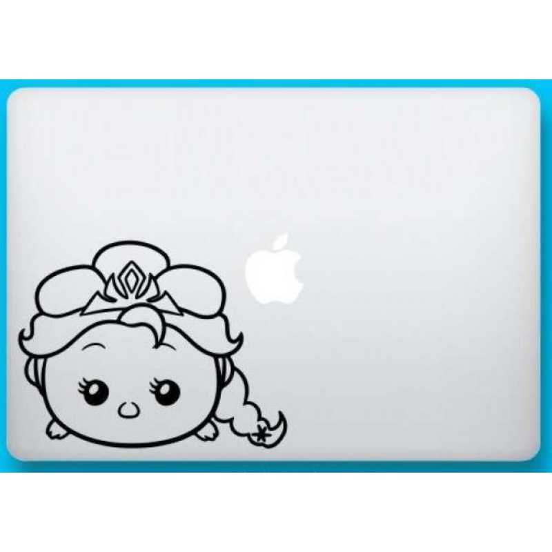 Jual Sticker Laptop MacBook Asus Acer Dell Lenovo Frozen Elsa di