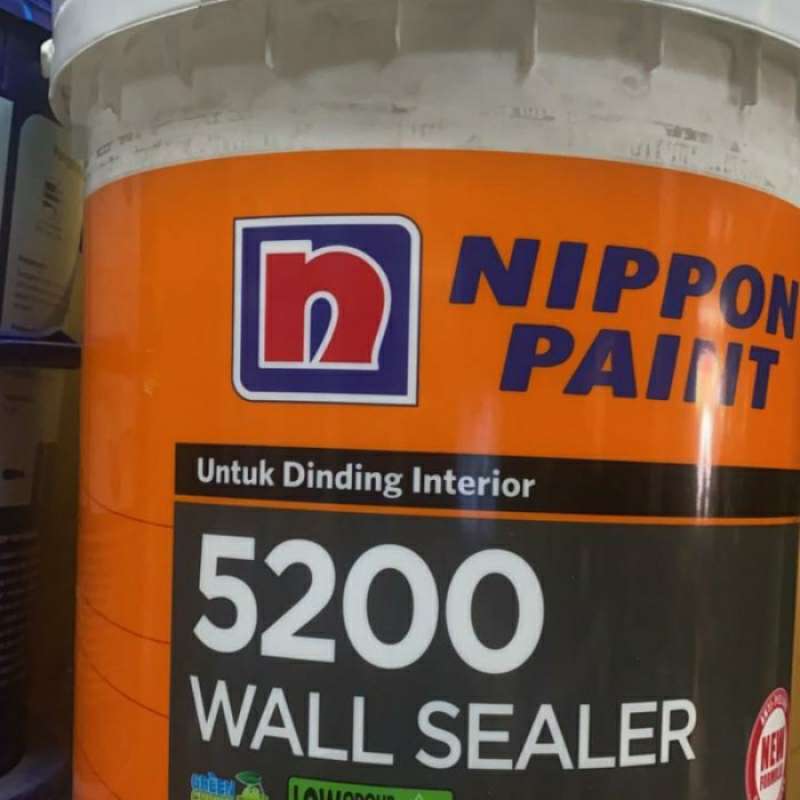Promo wall sealer nippon paint 5200 ( sealer / cat tembok dasar ) 20kg Diskon 5 di Seller