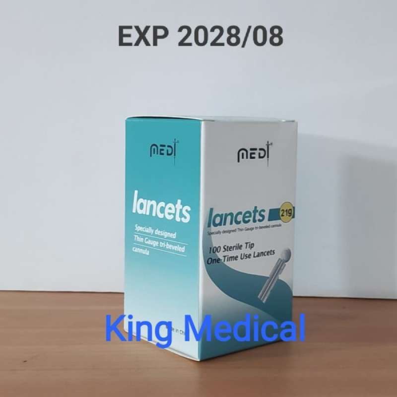 Promo Jarum Lancet Bekam Med 21G Isi 100 Diskon 16% di Seller EDOGAWA ...