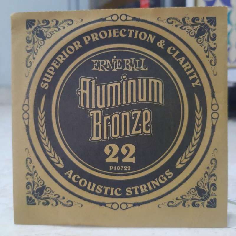 Jual Ernie Ball P10722 Aluminum Bronze 022 (senar ke3) Acoustic Guitar