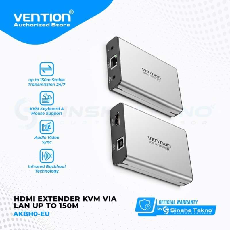 Jual Vention KVM HDMI Extender via LAN Support di Seller Toko Riobrian ...