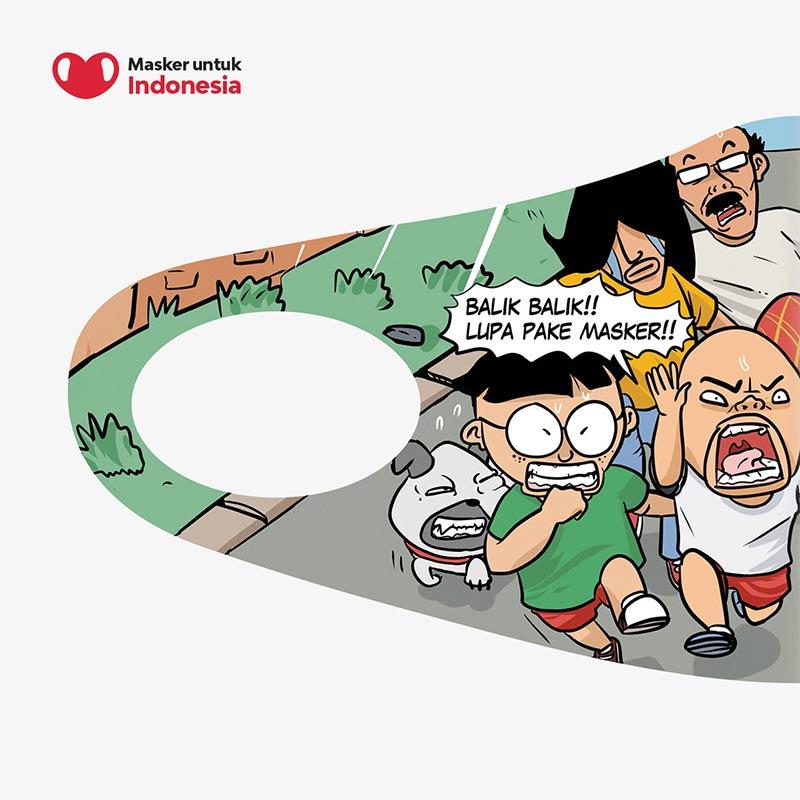 Gambar Kartun Pake Masker - Infografis Alasan Anak Anak ...