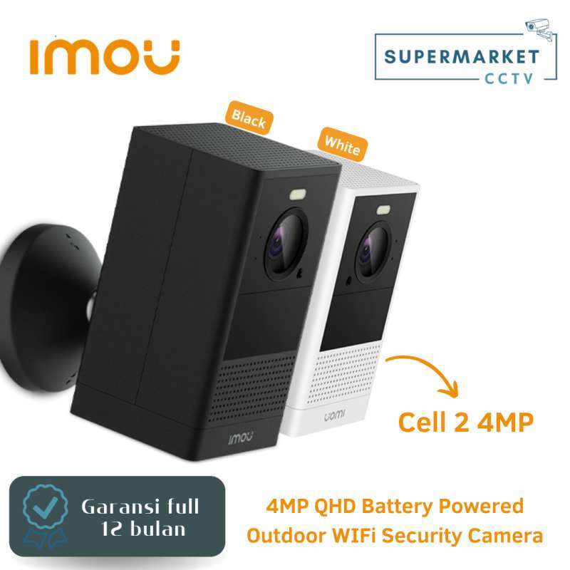 Jual IMOU Cell 2 4MP Battery Powered Wifi IP Camera Indoor Outdoor di