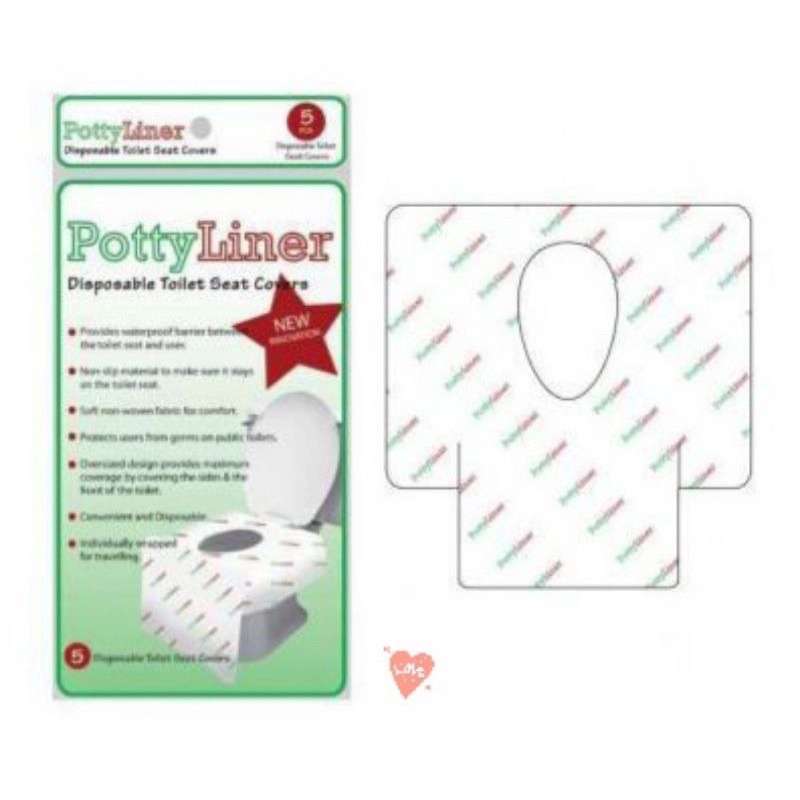 Jual Potty Liner Disposable Toilet Seat Covers PREMIUM Fun series