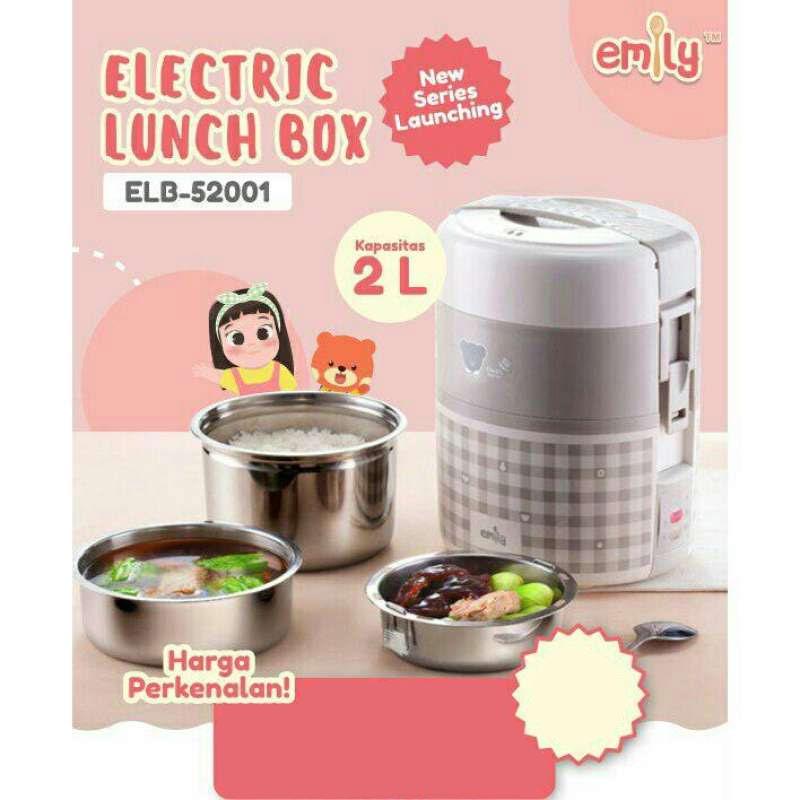 Jual Emily Electric Lunch Box 2L 02 Abu di Seller Willow Baby