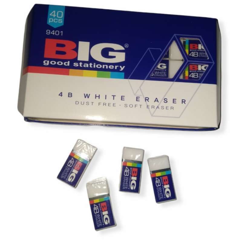 Promo Penghapus Pensil BIG 4B White Eraser Diskon 40 di Seller Toko Al