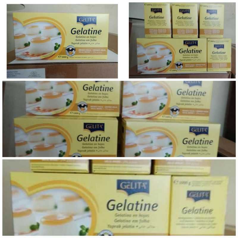 Jual Gelatine Gelita Halal 2 Lembar di Seller Le Pate Shop Ragajaya