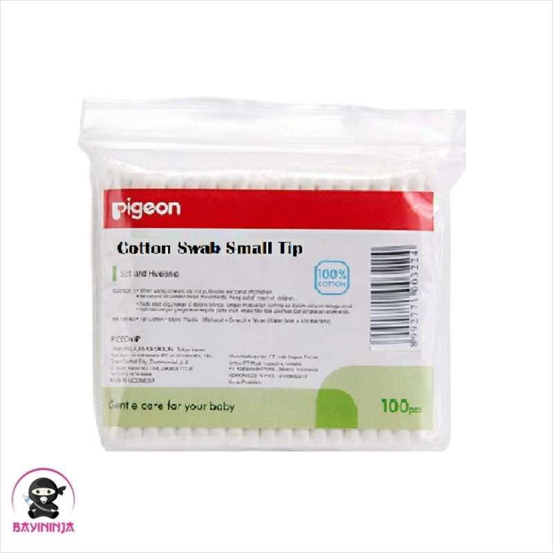 Jual Pigeon Cotton Swab Buds Small Tip [100 Pcs] di Seller Swan Baby