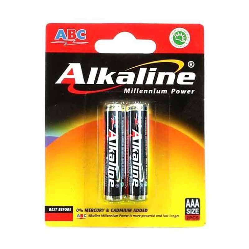 Jual ABC Alkaline AAA Baterai [Original/ 2 pcs] - Hitam Gold di Seller ...