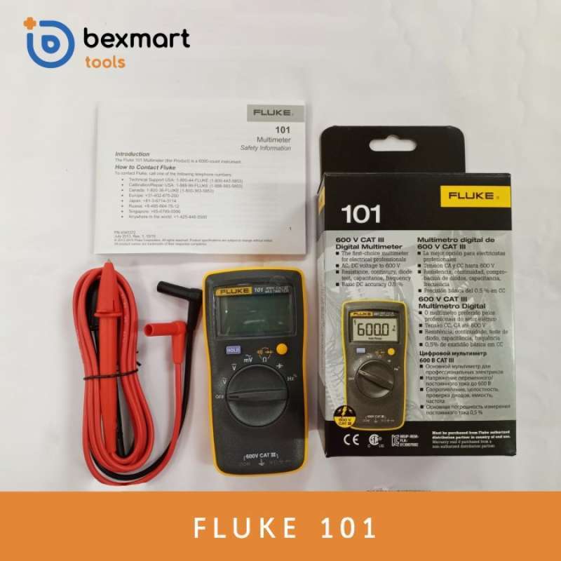 Promo Fluke 101 Digital Multimeter Fluke Diskon 3 di Seller Bena Store