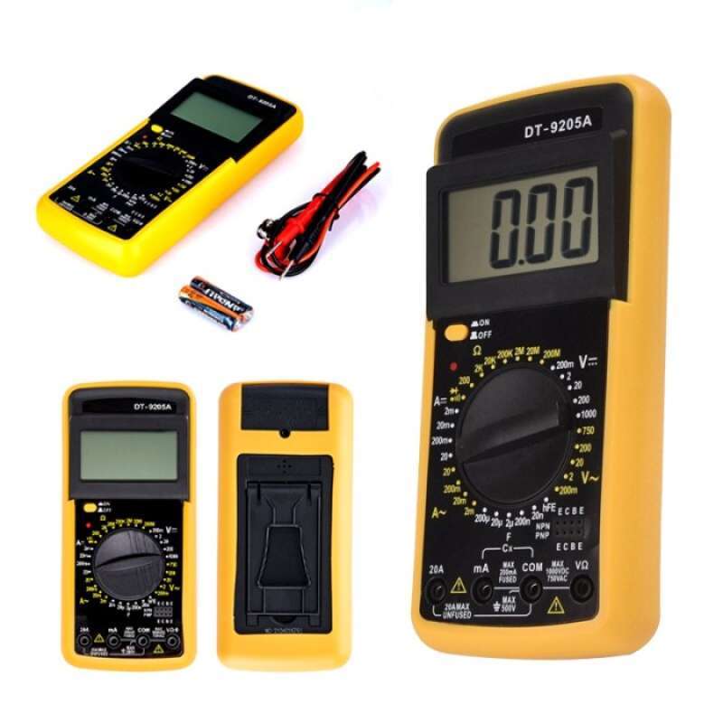 Promo Multimeter Digital Dt9205a / Multitester Avometer Voltmeter ...