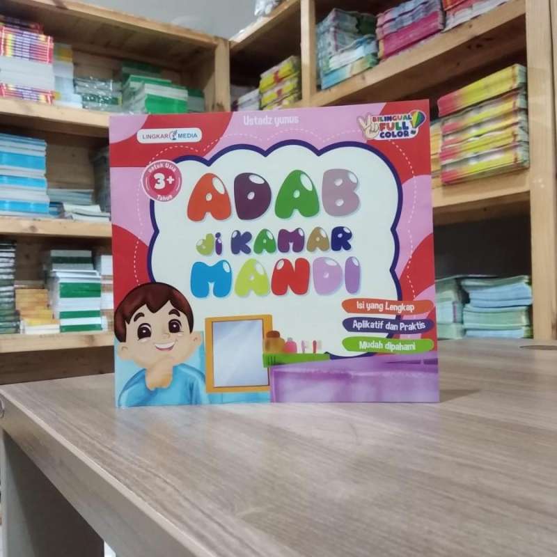 Jual Buku Anak Seri Mengenal ADAB Islami Bilingual 2 bahasa Full Color ...