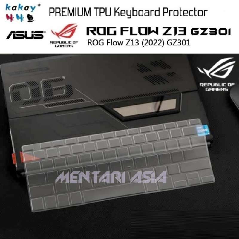 Promo Keyboard Protector Asus Rog Flow Z13 Gz301 2022 - Kakay Premium ...