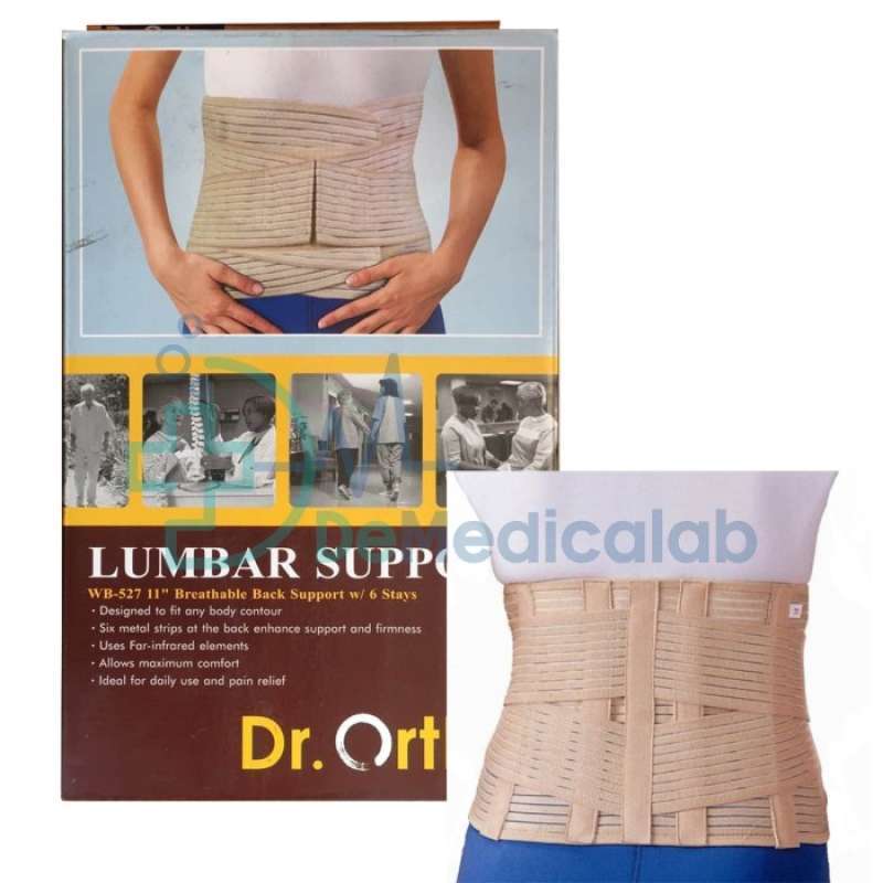 Promo Lumbar Support Dr Ortho WB527 WB 527 Korset Penyangga Tulang