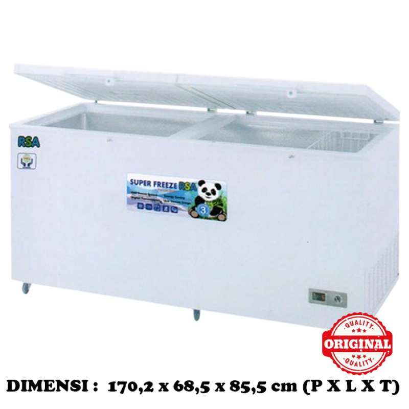 Jual CHEST FREEZER RSA CF-600 / KAPASITAS 600 LITER / CF 600 / CF600 ...