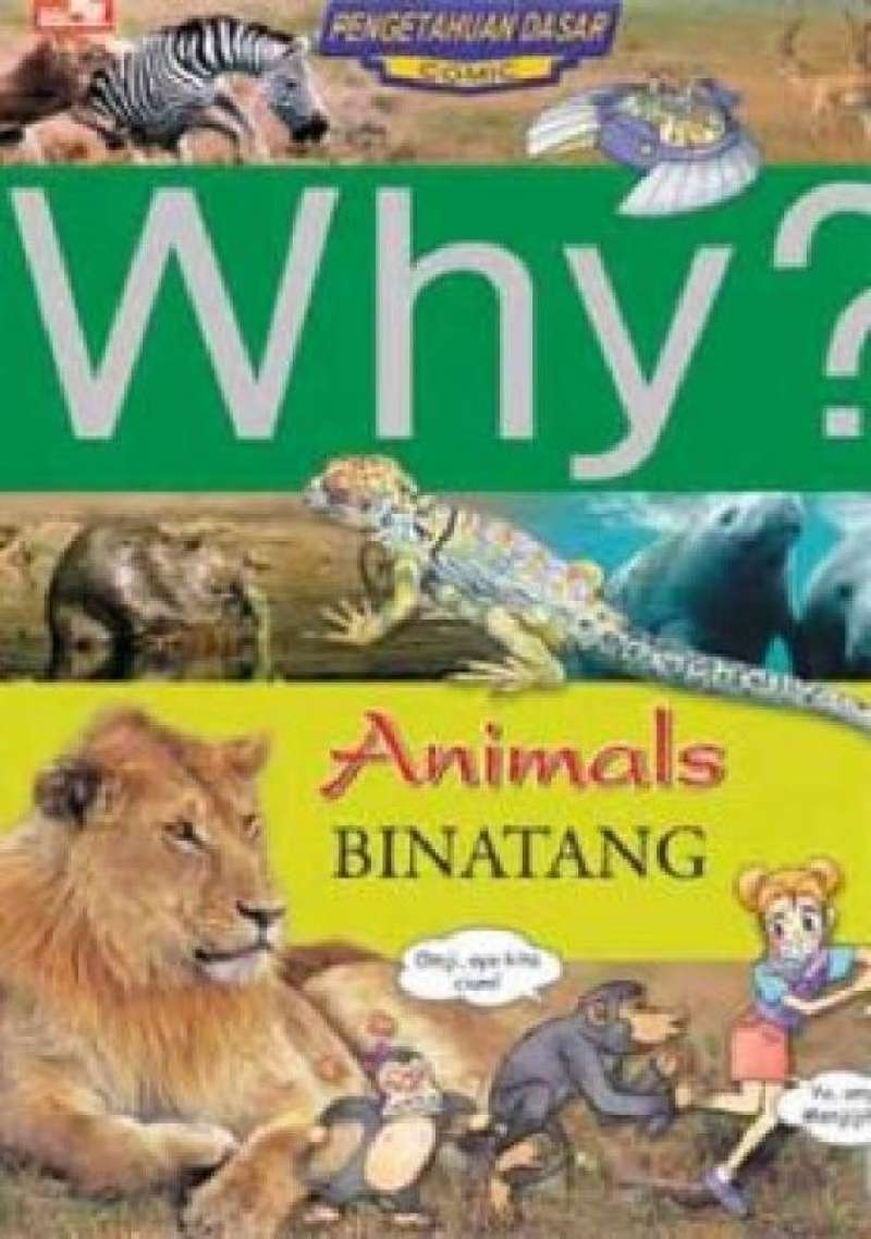 Jual Buku WHY? Animals di Seller Kedai1001buku Cisauk, Kab. Tangerang