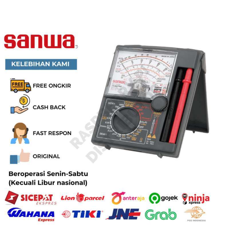 Promo Sanwa Yx360trf Multimeter Avometer Analog Yx 360trf Yx360trf