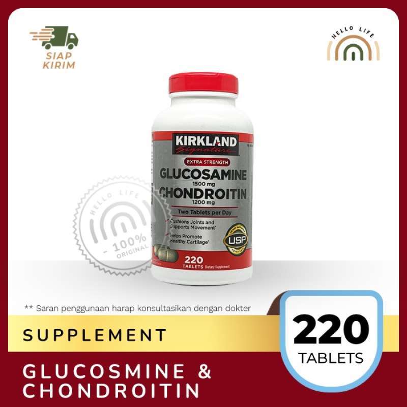 Jual Kirkland Signature Glucosamine Chondroitin 220 Tabs Di Seller