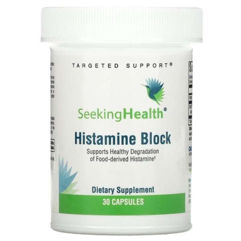 Seeking Health Histamine Block – DAO Enzym Kapseln, 90 Stück, Bei Histaminintoleranz & Nahrungsmittelunverträglichkeit