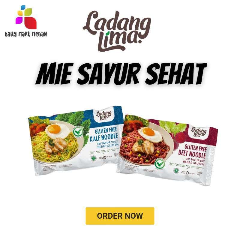 Jual Ladang Lima Mie Instan Sayur Sehat Gluten Free di Seller