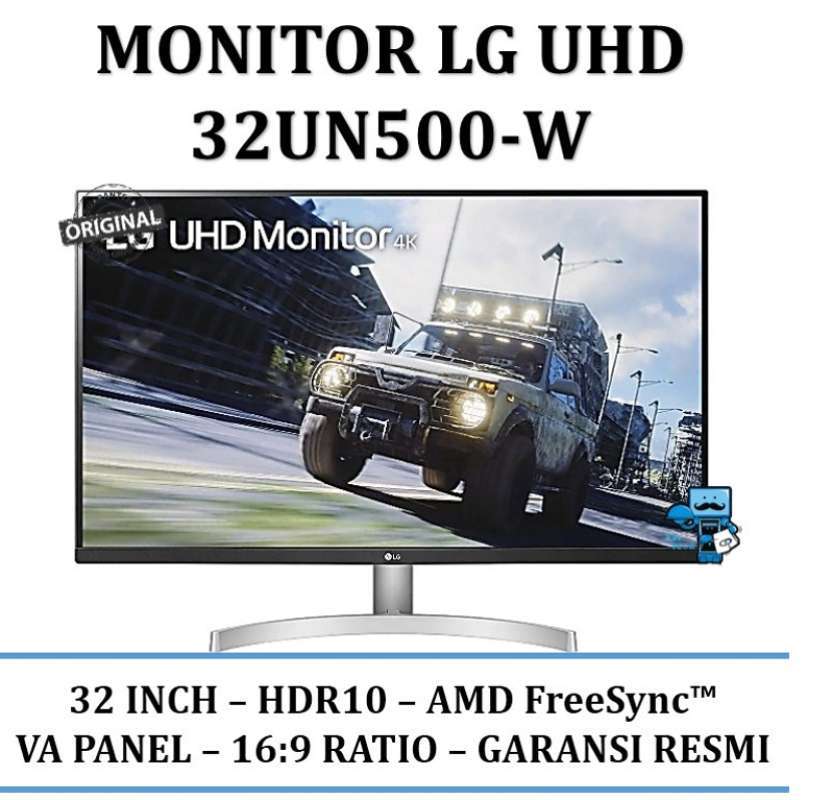 Jual Monitor LG 32UN500W UHD 4K 32 HDR Monitor di Seller Das Livia